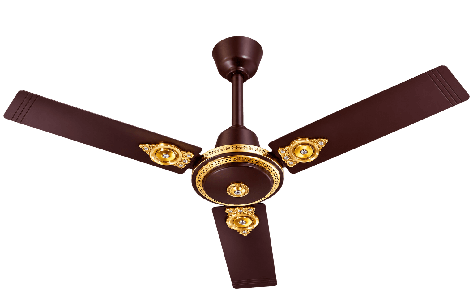 Classic Mahogany & Gold finish sample